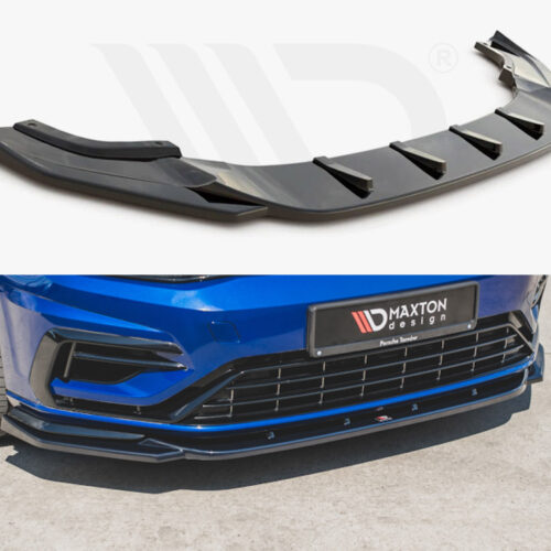 FRONT SPLITTER V.9 VW GOLF 7 R / R-LINE FACELIFT