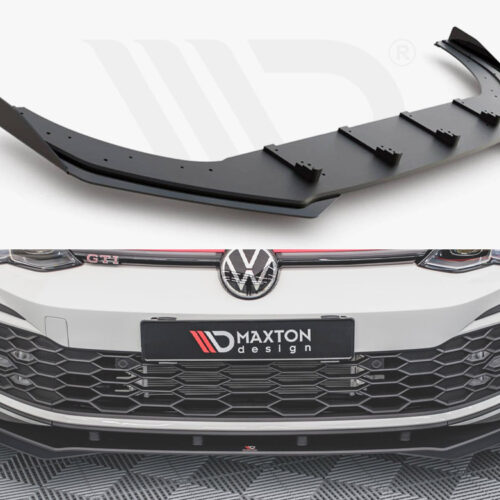 RACING DURABILITY FRONT SPLITTER + FLAPS VW GOLF 8 GTI / R-LINE (2020-)