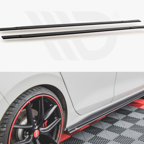 RACING DURABILITY SIDE SKIRTS DIFFUSERS VW GOLF 8 GTI / GTI CLUBSPORT / R-LINE (2020-)