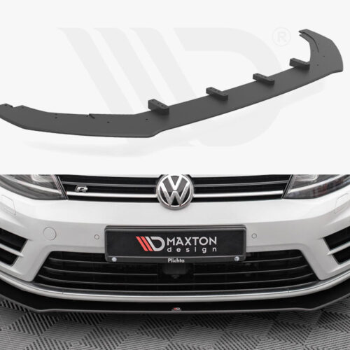 STREET PRO FRONT SPLITTER V.1 VW GOLF R MK7 (2014-2016)