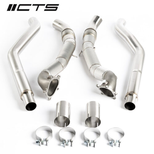 CTS TURBO AUDI C7/C7.5 S6/S7/RS7 4.0T CAST DOWNPIPE RACE SET