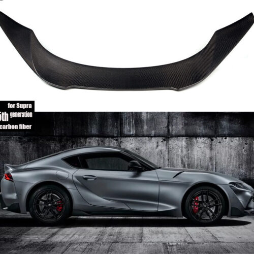 Carbon Fiber Rear Trunk Wing Spoiler For Toyota Supra A90 A91 2019-2023