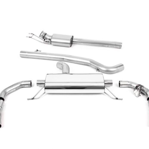 MILLTEK SPORT RESONATED OPF BACK EXHAUST SYSTEM- USES OE TIPS FOR MERCEDES BENZ CLA45