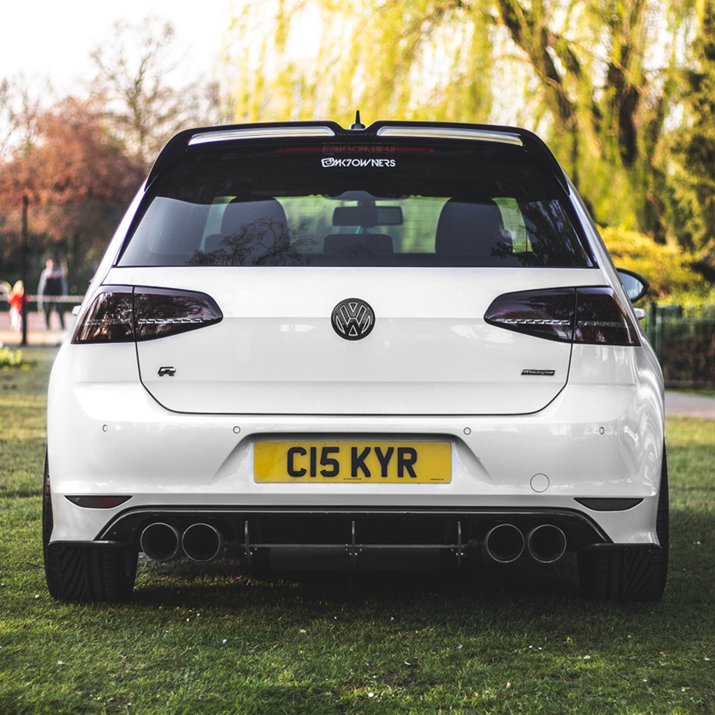 Carbon Fiber Rear Roof Spoiler Top Wing For VW Golf MK7 GTI/R ...