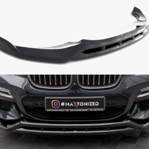 MAXTON® DESIGN Front Splitter V.2 BMW X4 M-Pack G02 BM-X4-02-MPACK-FD2G+FD2RG