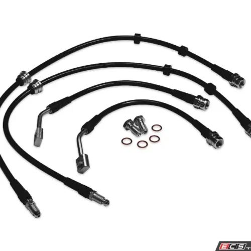 ECS TUNING Front & Rear Stainless Steel Braided Brake Line Kit  034-303-0024
