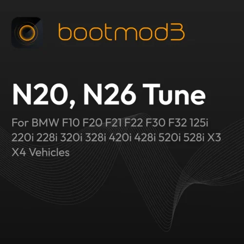 bootmod3 – N20 / N26 ECU Tuning for BMW 220i / 228i / 320i / 328i / 420i / 428i / 520i / 528i