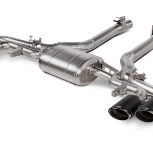Akrapovič Slip-On Line (Titanium) Exhaust System For BMW X5 M & X6 M (F95 / F96) LCI