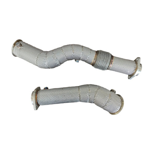 EVO PERFORMANCE BMW G87 M2 / G8X M3/M4 S58 Heatshield 3.5-Inch Single Mid Pipe Kit