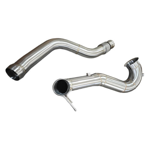 EVO PERFORMANCE Mercedes-AMG A45/CLA45/GLA45 2.0T High-Flow Performance Downpipe 2014+