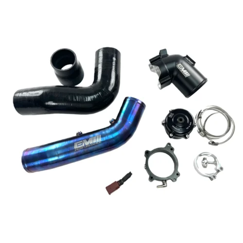 EM™ Throttle Elbow & BOV Titanium Charge Pipe Kit For RS3 / TTRS 2.5TFSI EA855
