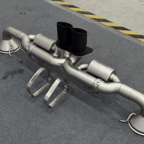 Vaglogic Performance Titanium Upgraded Cat-back Exhaust System with Sandblast Coating for Porsche 911 GT3 (992)